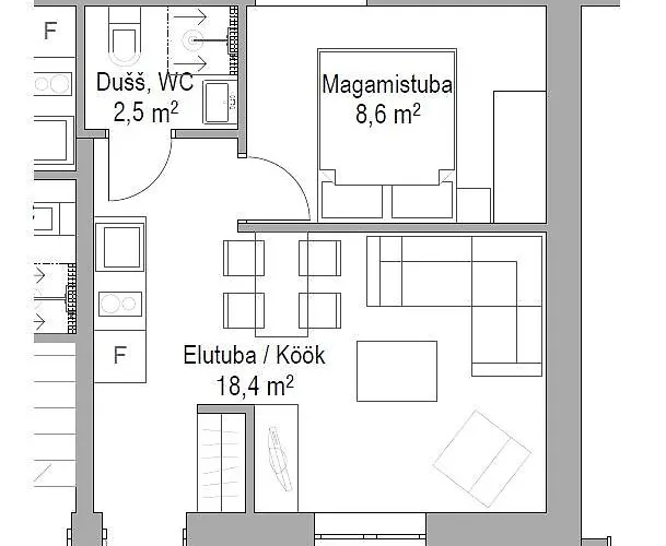 Apartment Hommiku 8a